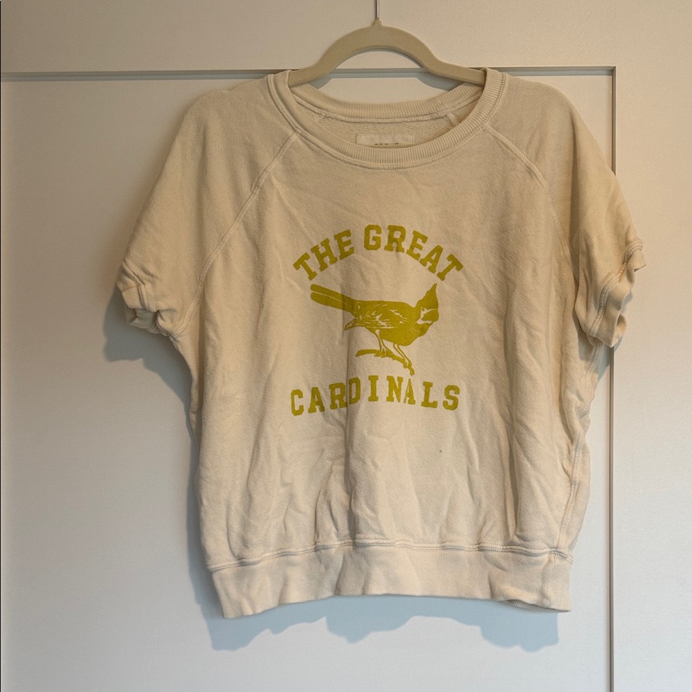 THE GREAT. Cream Sweater